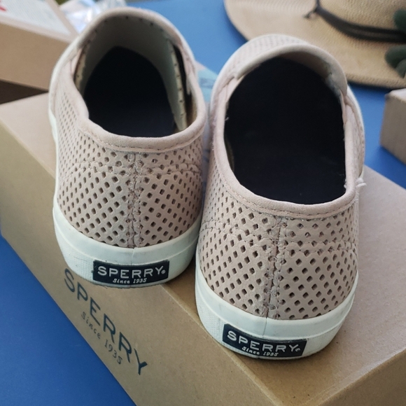 Sperry Perforated Leather Rose sneakers - Picture 4 of 4